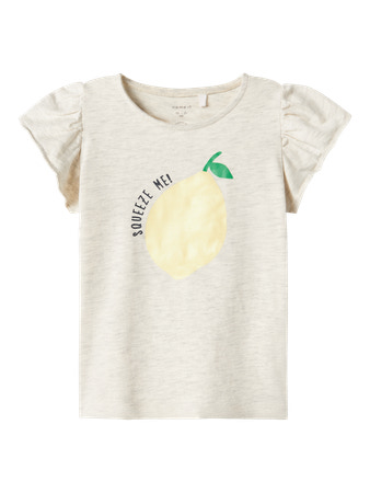 Se NAME IT T-Shirt Follyglitter Peyote Melange hos SmartKidz