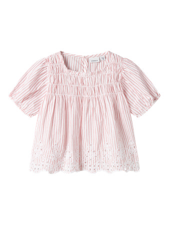 Se NAME IT Blonde T-shirt Fesinne Bright White hos SmartKidz