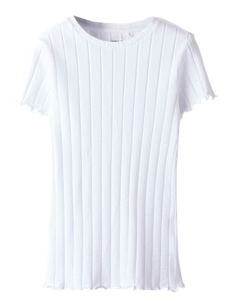 NAME IT T-shirt Noralina Bright White