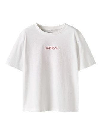 Se NAME IT T-Shirt Falaura Bright White Chinese Red hos SmartKidz