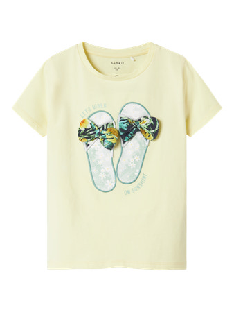 Se NAME IT T-shirt Ffiwi Pastel Yellow hos SmartKidz