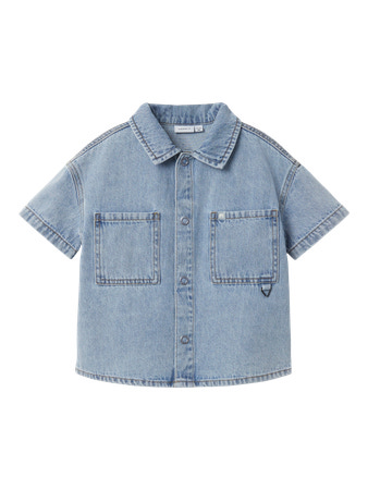 NAME IT Denim Skjorte Half Light Blue Denim