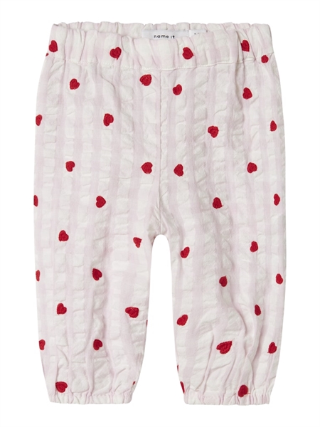 Se NAME IT Bukser Fisina Light Lilac hos SmartKidz