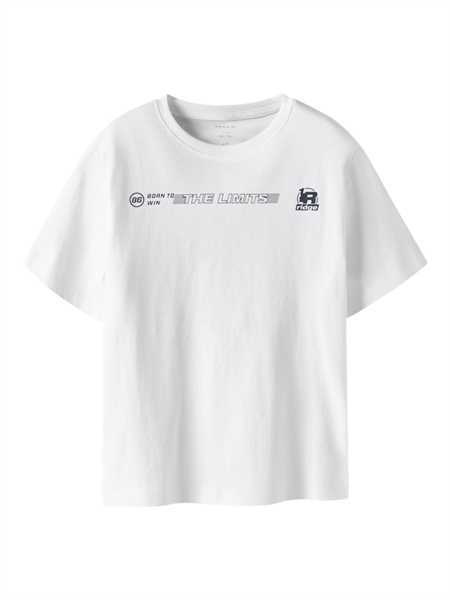 Se NAME IT T-shirt Hold Bright White hos SmartKidz