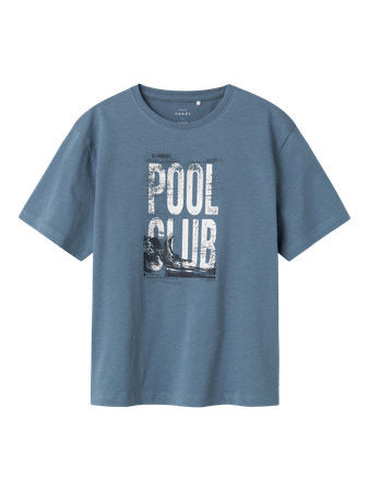Se NAME IT T-shirt Vilogo Blue Mirage Pool Club hos SmartKidz