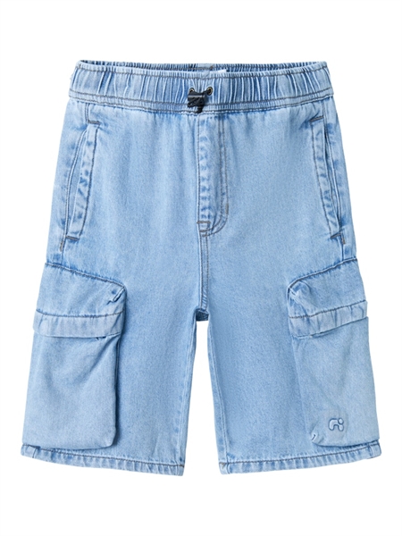 NAME IT Bermuda Denim Shorts Ben Light Blue