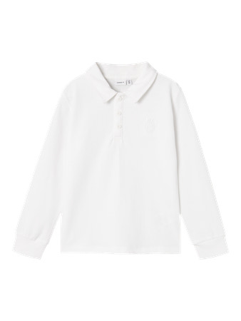 Se NAME IT Poloshirt Rohenrik Bright White hos SmartKidz