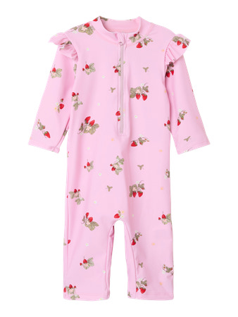 Se NAME IT UV Badedragt Zila Fragrant Lilac hos SmartKidz