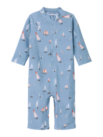 Se NAME IT UV Badedragt Zilo Mountain Spring hos SmartKidz