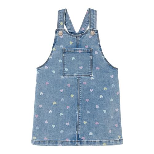 Se NAME IT Denim Spencerkjole Rosa Medium Blue Denim hos SmartKidz
