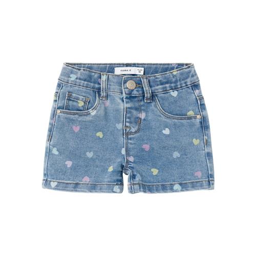 Se NAME IT Denim Shorts Salli Medium Blue Denim hos SmartKidz