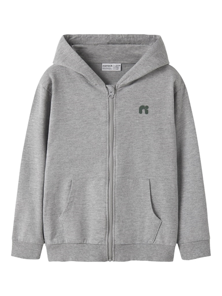 NAME IT Sweat Cardigan Valon Grey Melange