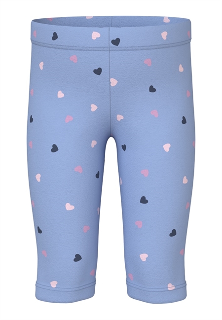 Se NAME IT Capri Leggings Vivian Serenity Hearts hos SmartKidz