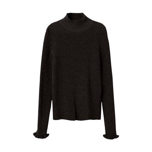 NAME IT Glimmer Striktrøje Riaglitter Black