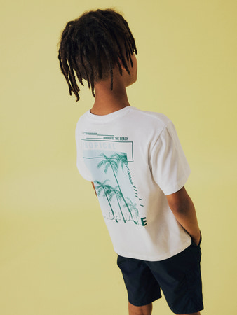 Se NAME IT T-shirt Hirlan Lucent White hos SmartKidz