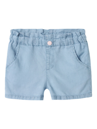 Se NAME IT Denim Shorts Bella Loose Light Blue Denim hos SmartKidz