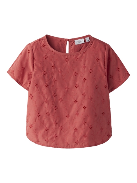 NAME IT T-shirt Violeta Spiced Coral