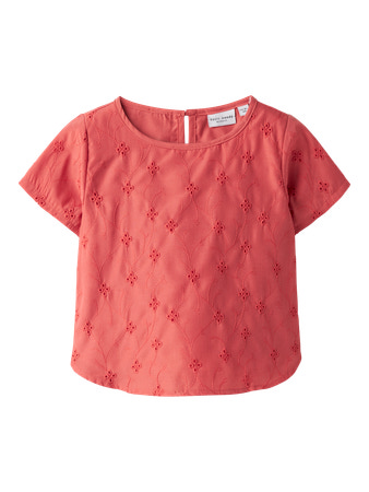 NAME IT T-shirt Violeta Spiced Coral
