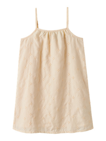 NAME IT Strop Kjole Violeta Buttercream