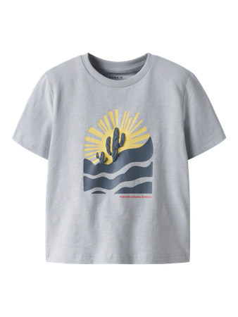 Se NAME IT T-shirt Haldur Pearl Blue hos SmartKidz