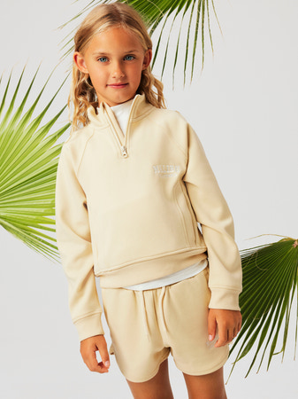 NAME IT Sweatshirt Jugel Bleached Sand