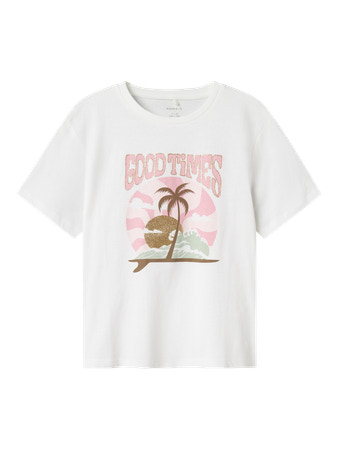 Se NAME IT T-shirt Jekan Bright White hos SmartKidz