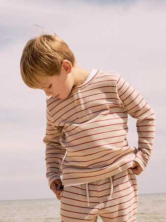 Se NAME IT Rib Bluse Fully Red Ochre hos SmartKidz