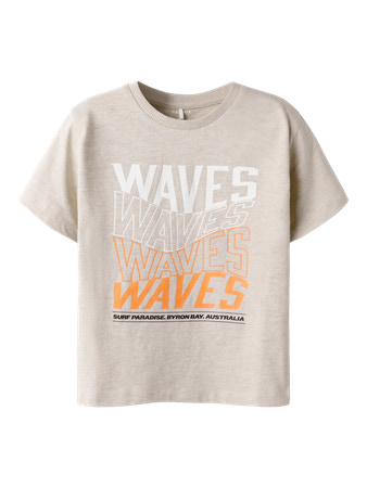Se NAME IT T-shirt Jackson Peyote Melange hos SmartKidz