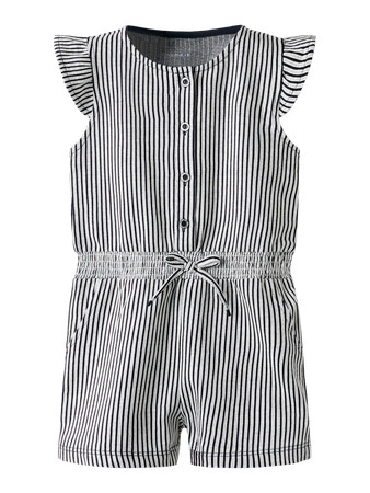 Se NAME IT Jumpsuit Fris Navy Blazer Bright White hos SmartKidz