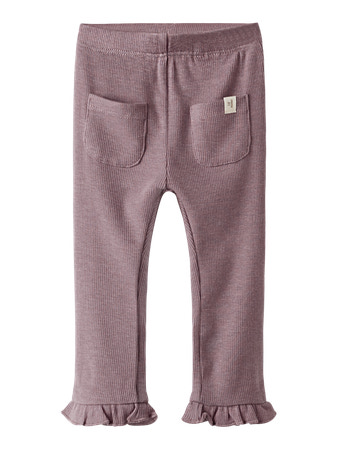 Se LIL ATELIER Leggings Darla Nostalgia Rose Melange hos SmartKidz
