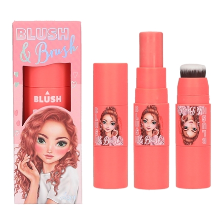Se TOP MODEL Blush & Brush Stift BEAUTY and ME Fersken hos SmartKidz