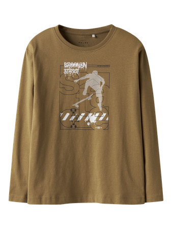 Se NAME IT Bluse Vagno Dull Gold Street hos SmartKidz