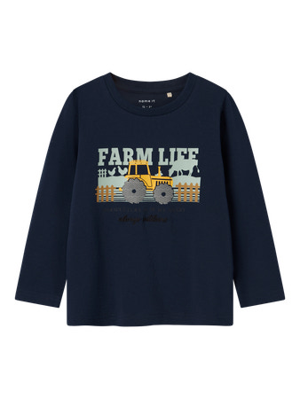 Se NAME IT Traktor Bluse Lactor Navy Blazer hos SmartKidz