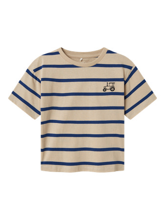 Se NAME IT Traktor T-shirt Lavon Peyote Sodalite Blue hos SmartKidz
