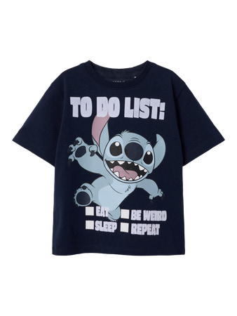 Se NAME IT Stitch T-shirt Judd Navy Blazer hos SmartKidz
