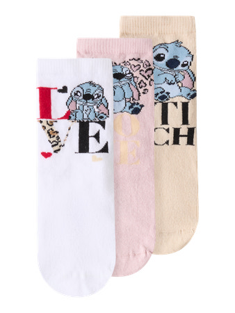Se NAME IT 3-Pak Strømper Jane Stitch Peyote hos SmartKidz