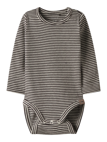 Se NAME IT Langærmet Body Berro Seal Brown hos SmartKidz