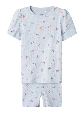 NAME IT Shorts Sæt Hamanda Xenon Blue