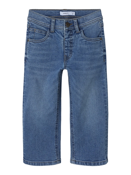Se NAME IT Jeans Ryan Straight Medium Blue Denim hos SmartKidz