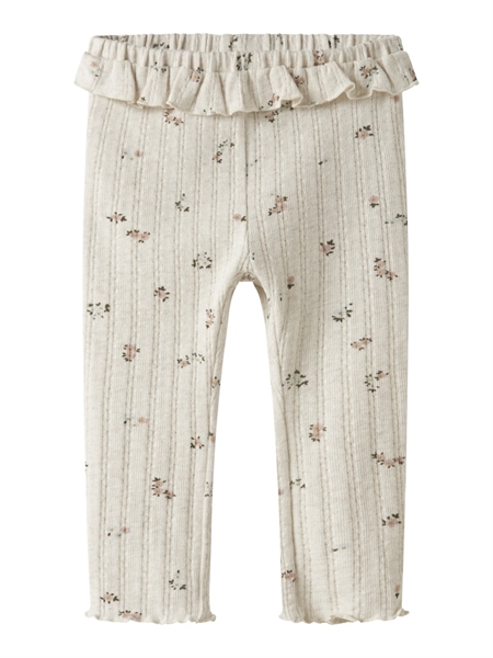 Se NAME IT Hulmønster Leggings Lower Peyote Melange hos SmartKidz