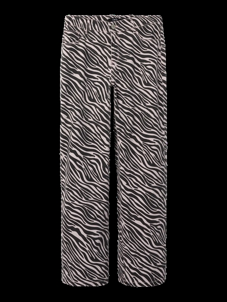 Se LMTD Zebra Wide Jeans Pink Marshmallow hos SmartKidz