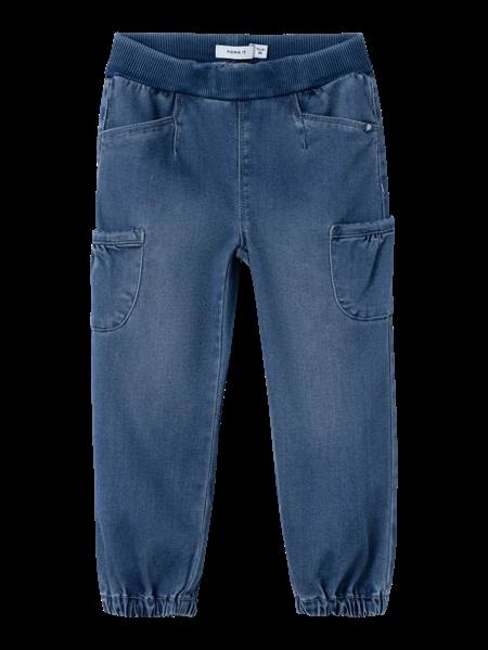 Se NAME IT Bløde Jeans Bella Regular Medium Blue hos SmartKidz