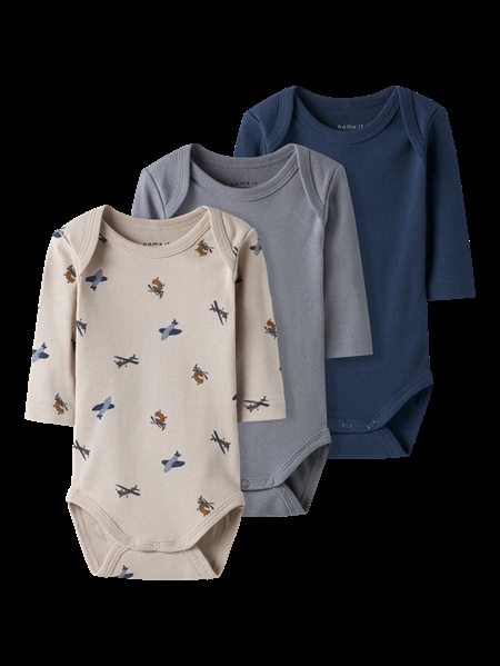 NAME IT 3-Pak Body Airplane Peyote
