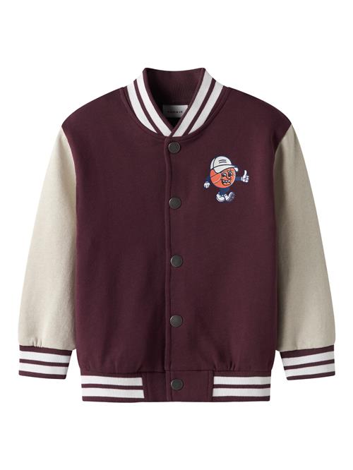 Se NAME IT Sweat Cardigan Kane Fig hos SmartKidz