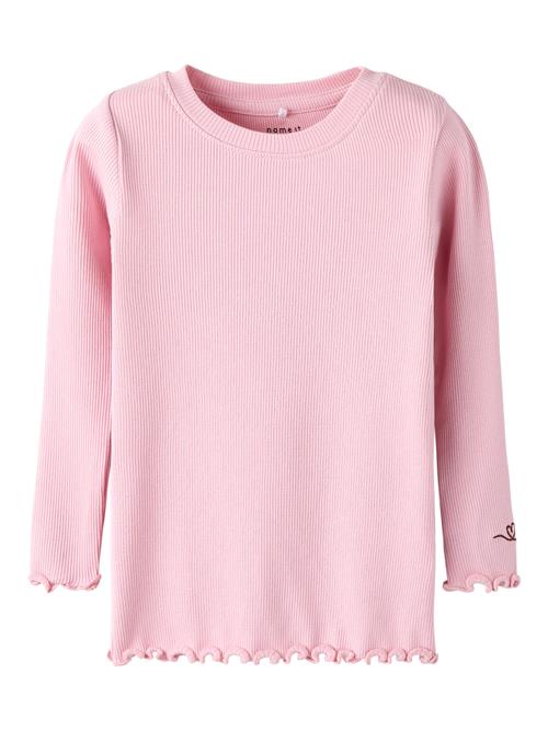 NAME IT Rib Bluse Kayla Bleached Mauve