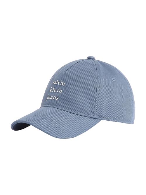 Calvin Klein Jeans Hætte  blue denim / hvid