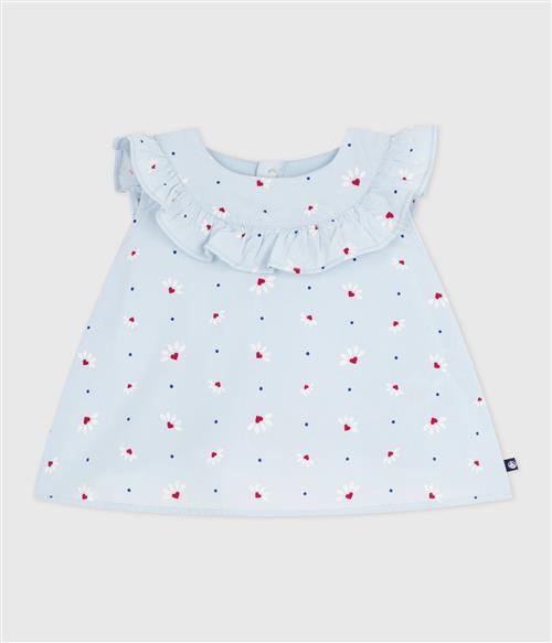 PETIT BATEAU Bluse  navy / lyseblå / rød / hvid