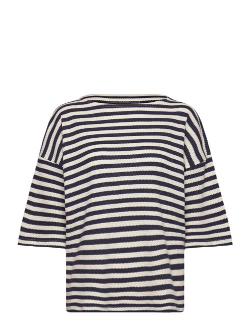 Tulip Tee Stripe Moshi Moshi Mind Navy