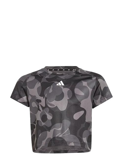 Jg Tr-Es Aop T Adidas Sportswear Black