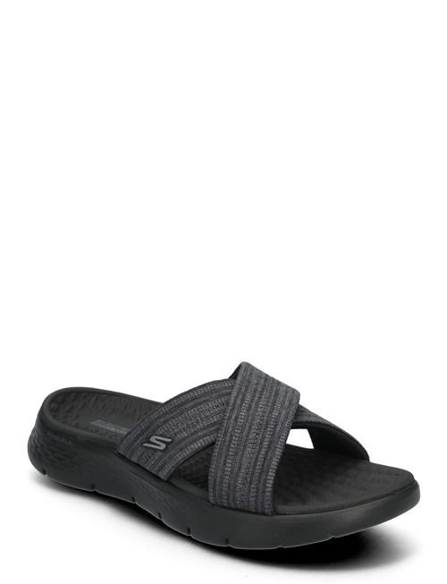 Womens Go Walk Flex Sandal Skechers Black